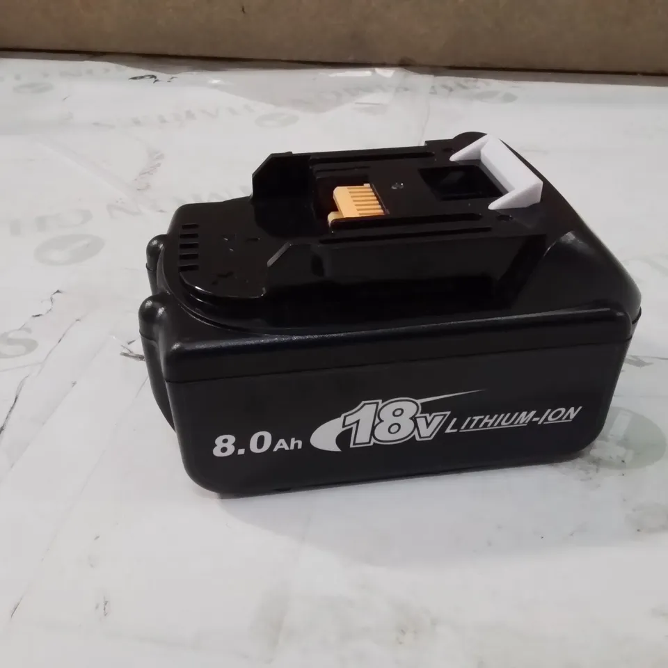 8.0AH × 18V LITHIUM RECHARGEABLE BATTERY