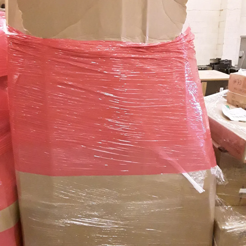 PALLET OF ASSORTED PRODUCTS INCLUDING TOILET SEAT, PHOTO FRAMES, RETRACTABLE SAFETY GATE, MAGNETIC KNIFE HOLDER, BLADELESS PURIFIER & HEATER FAN 