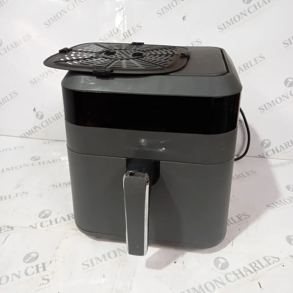 COOK'S ESSENTIALS 5.8L AIR FRYER IN SLATE GREY