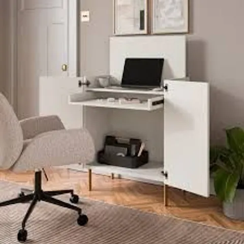 BOXED GEORGI COMPACT HIDEAWAY DESK (1 BOX)