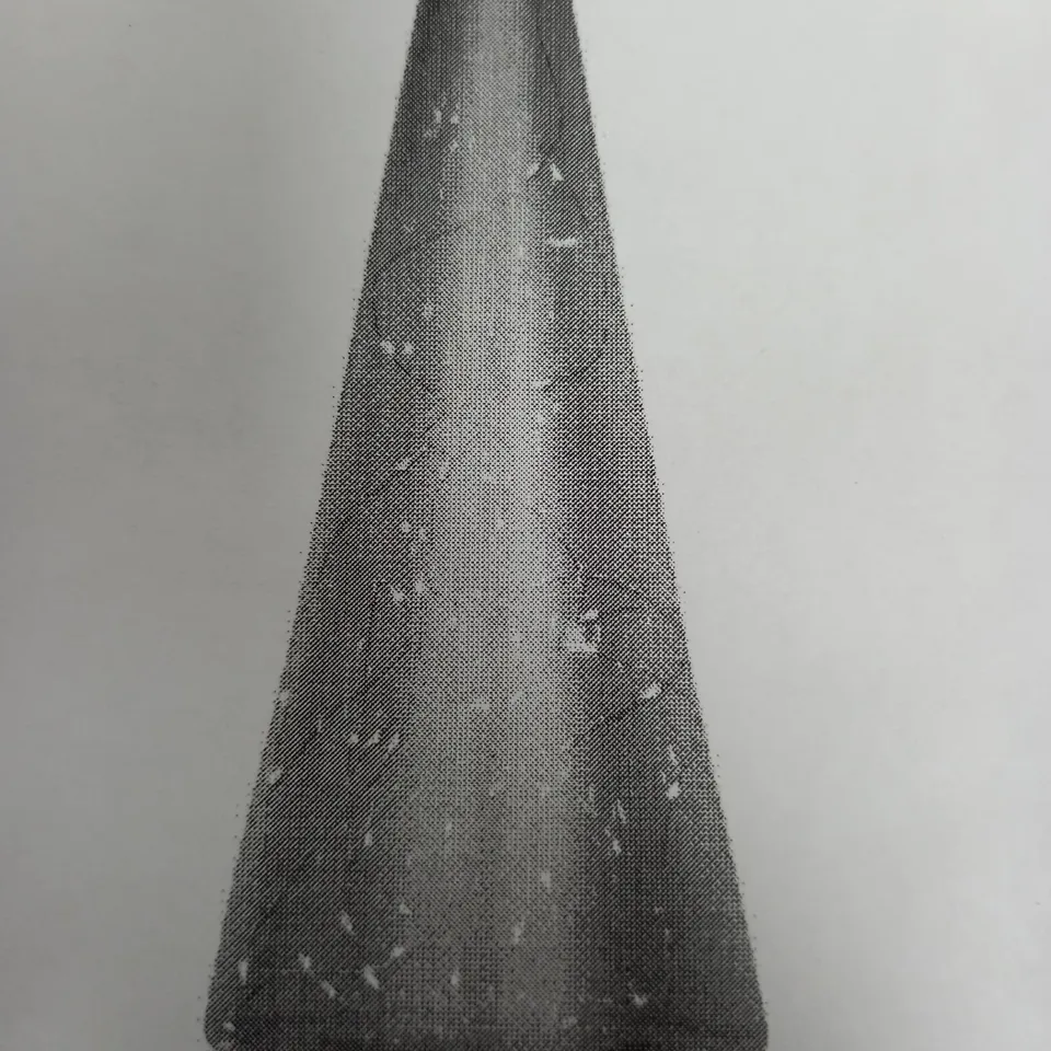 KELLY HOPPEN EXTRA LARGE INDOOR OUTDOOR PRELIT GLASS DECOR - CONE