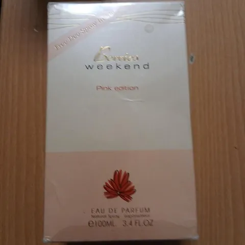 BOXED AND SEALED BERRIES WEEKEND PINK EDITION EAU DE PARFUM 100ML