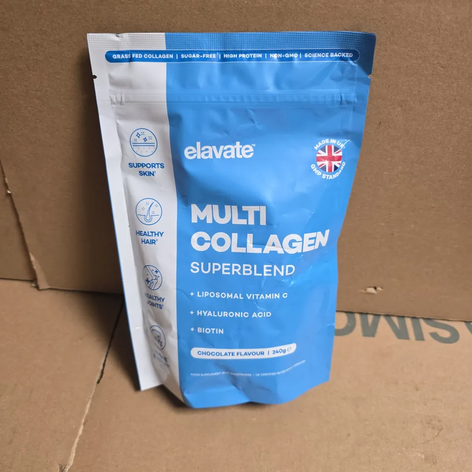 ELAVATE MULTI COLLAGEN SUPERBLEND CHOCOLATE FLAVOUR (240G)