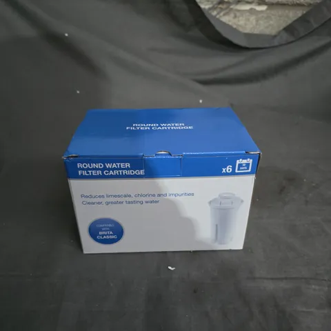 ROUND WATER FILTER CARTRIDGE – BRITA CLASSIC COMPATIBLE, 6 PACK