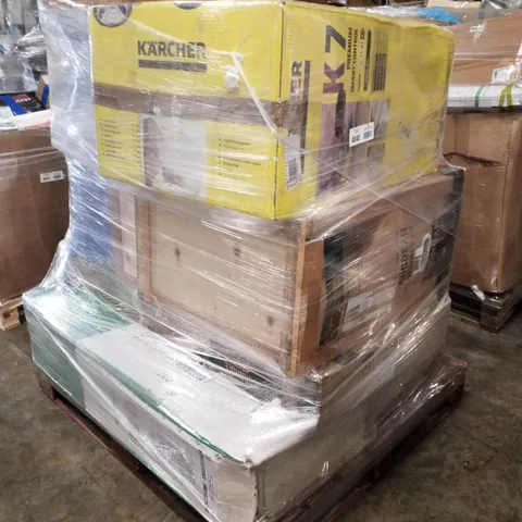 PALLET OF APPROXIMATELY 7 ASSORTED HOUSEHOLD & ELECTRICITY PRODUCTS INCLUDING 