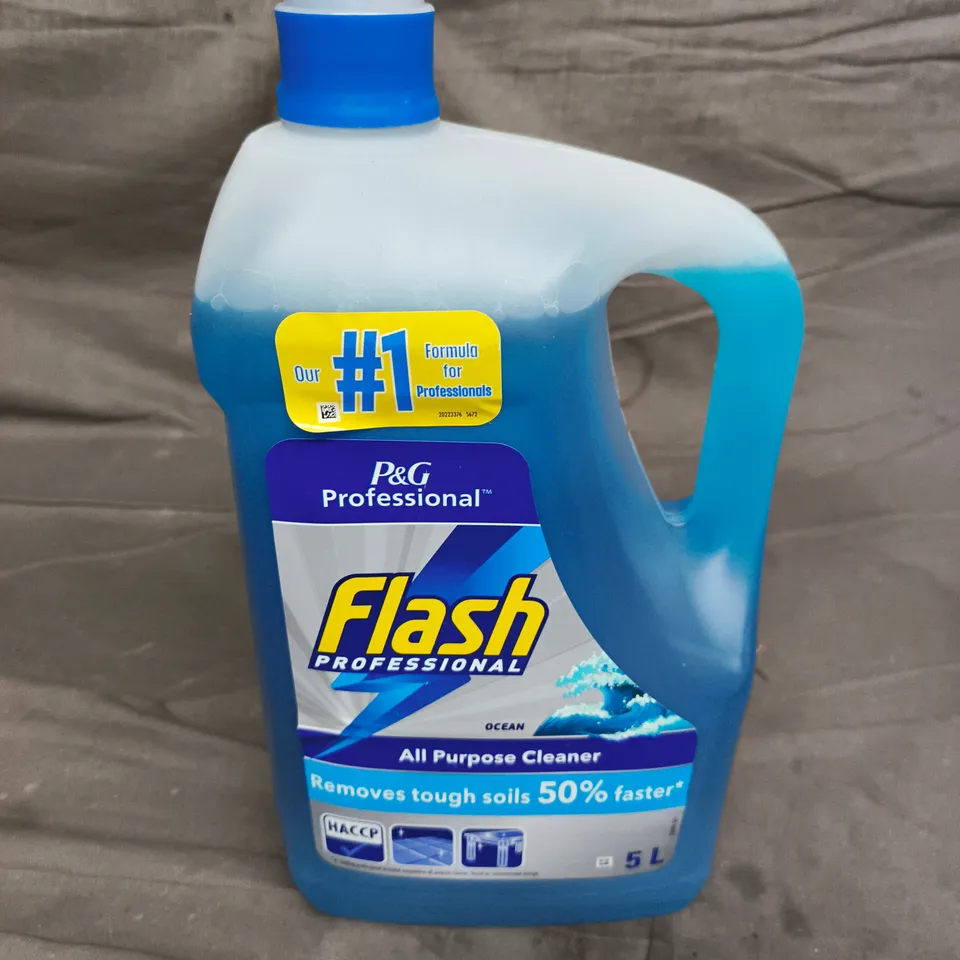 FLASH PROFESSIONAL ALL PURPOSE CLEANER - OCEAN – 5 L
