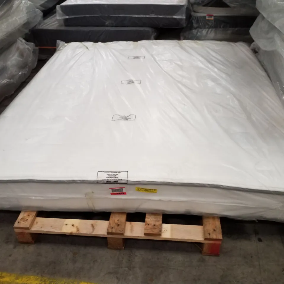 QUALITY BAGGED NOVILLA 25CM HIGH ORTHO MEMORY FOAM POCKET SPRUNG 6FT SUPERKING MATTRESS 