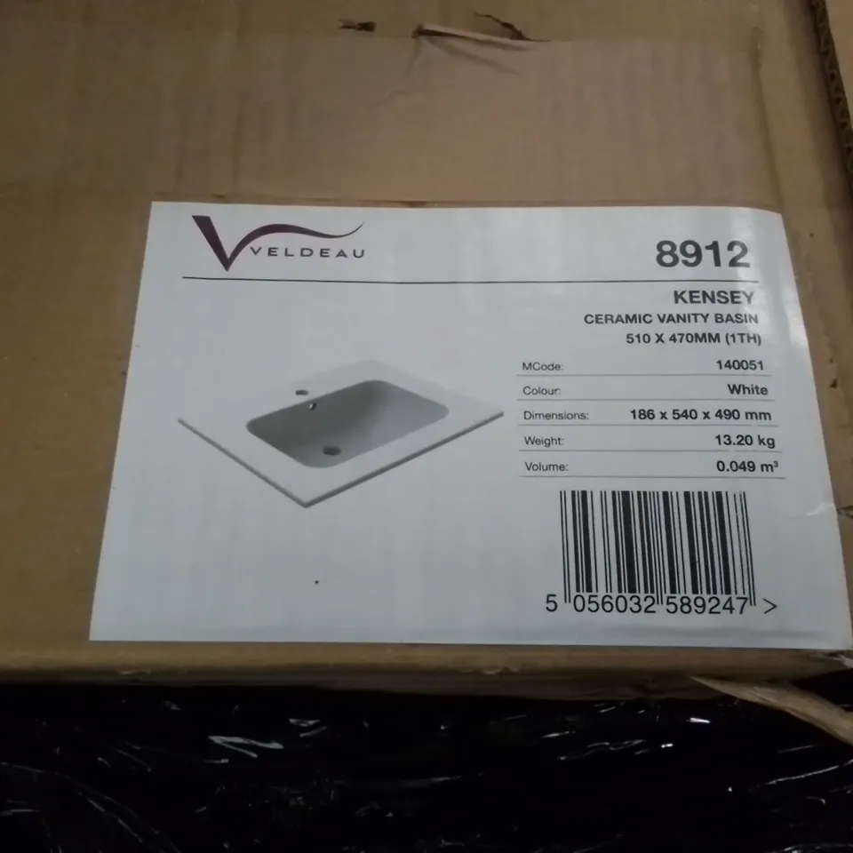 PALLET TO CONTAIN A LARGE ASSORTMENT OF BATHROOM VANITY BASINS