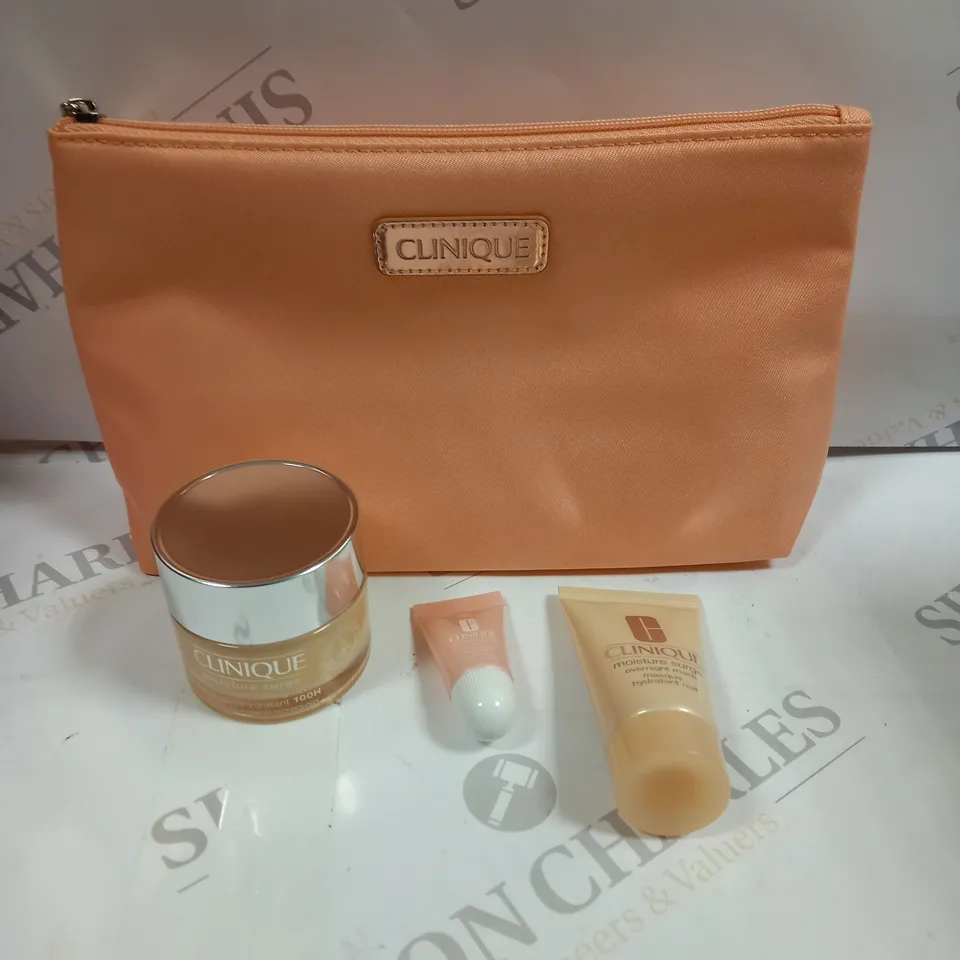 BOXED CLINIQUE MOISTURE SURGE MEGASTARS GIFT SET 