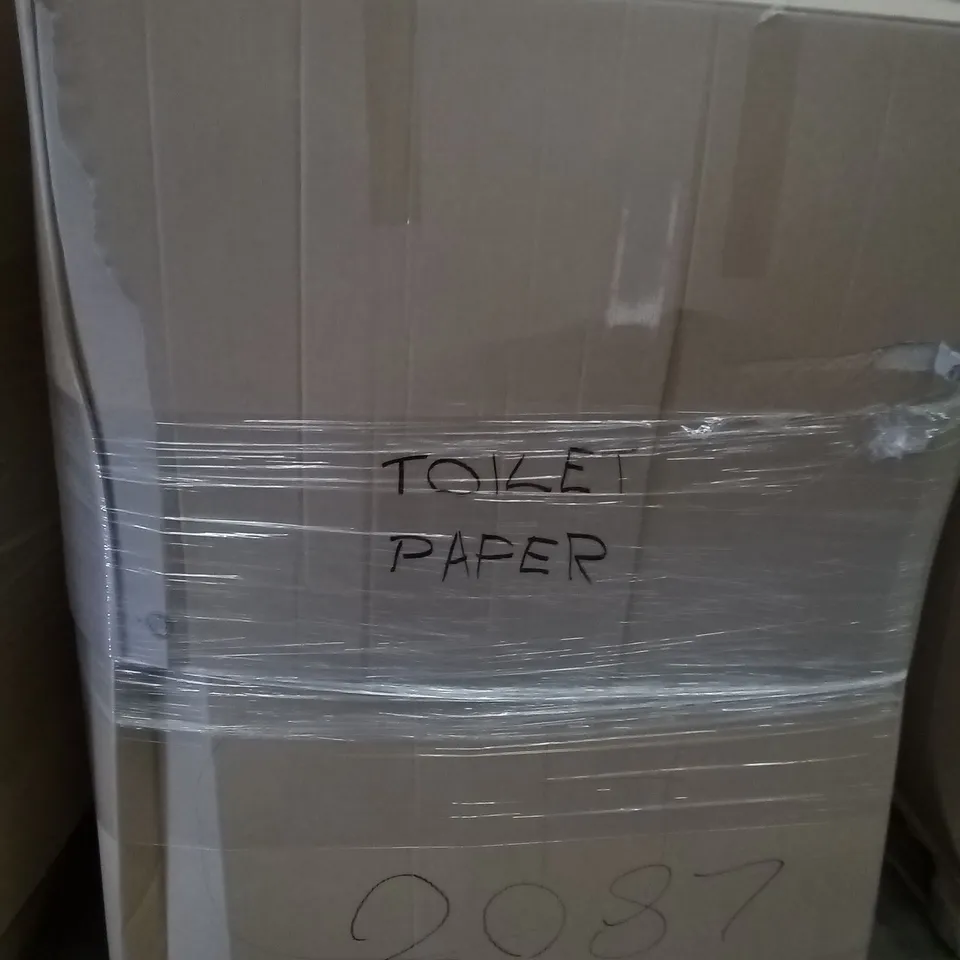 PALLET OF TOILET PAPER BY BRANDS INCLUDING ANDREX, SOCLEAN, AMAZON, TANKI, PRESTO