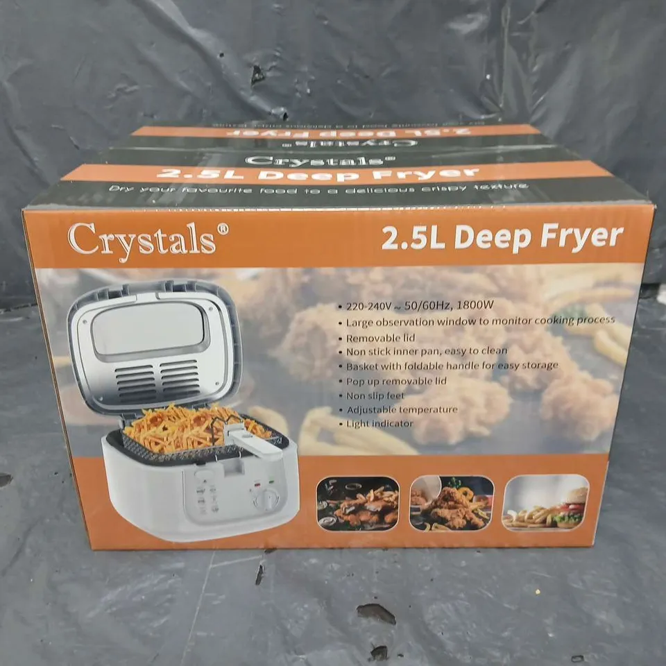 CRYSTALS 2.5L DEEP FRYER 