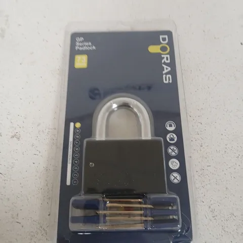 PADLOCK WITH KEYS β STEEL BODY, BLISTER-PACK PACKAGING