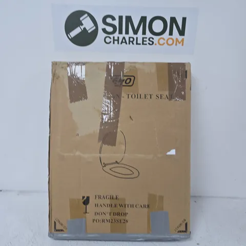 BOXED ZEZO OVAL TOILET SEAT
