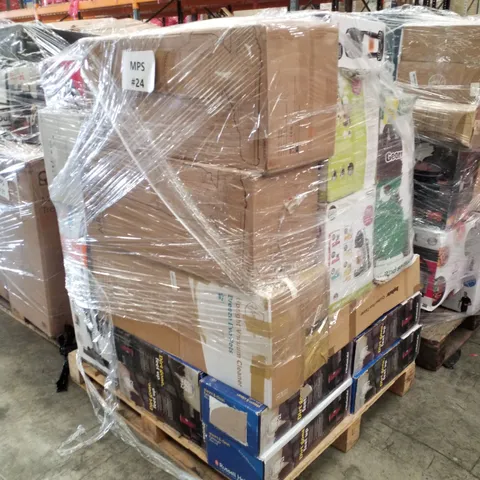 PALLET OF APPROXIMATELY 30 UNPROCESSED RAW RETURN HOUSEHOLD AND ELECTRICAL GOODS TO INCLUDE