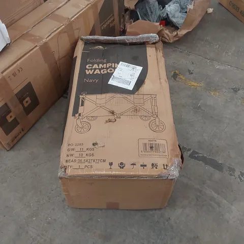 BOXED VOYAGER FOLDING CAMPING WAGON 