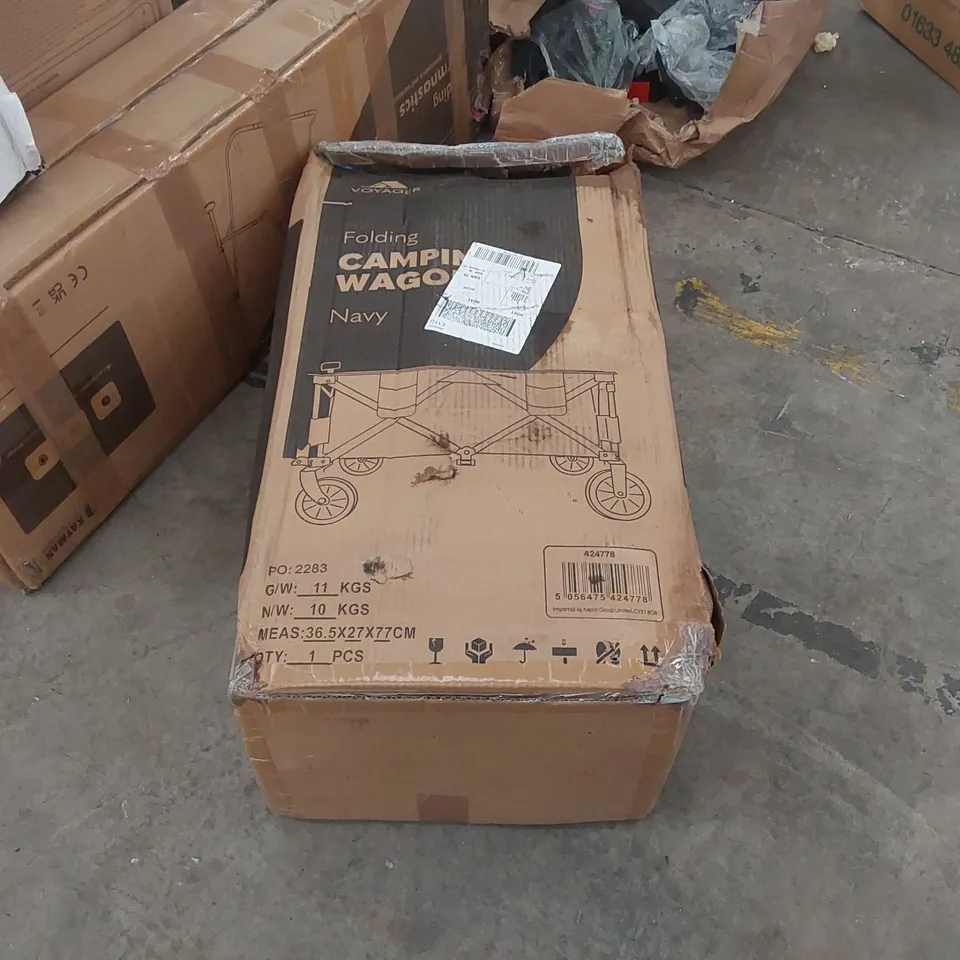 BOXED VOYAGER FOLDING CAMPING WAGON 
