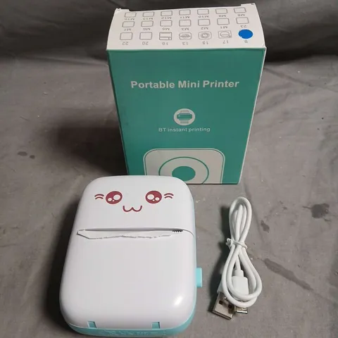 BOXED PORTABLE MINI PRINTER