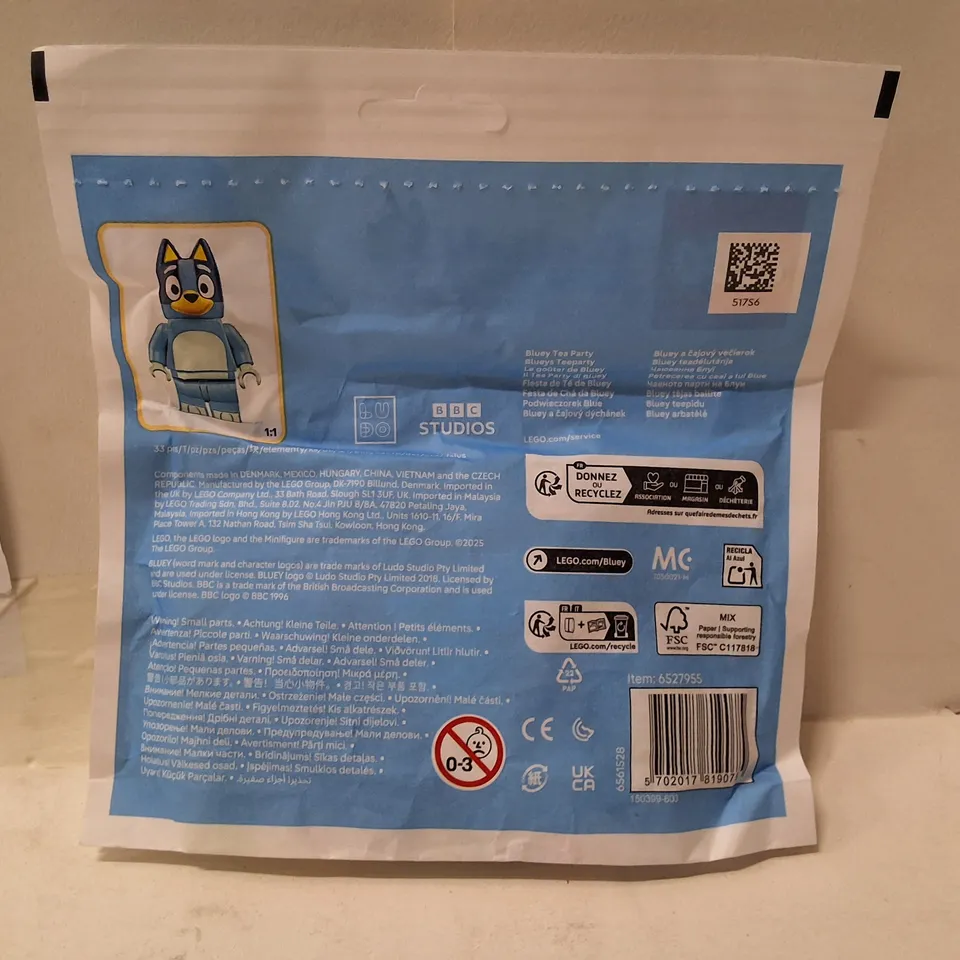 LEGO BLUEY TEA PARTY 30687 – 33 PIECES (POLYBAG)