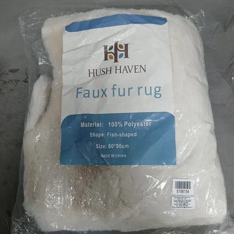 HUSH HAVEN FAUX FUR RUG