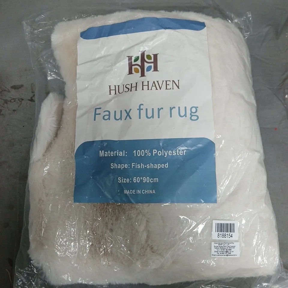 HUSH HAVEN FAUX FUR RUG