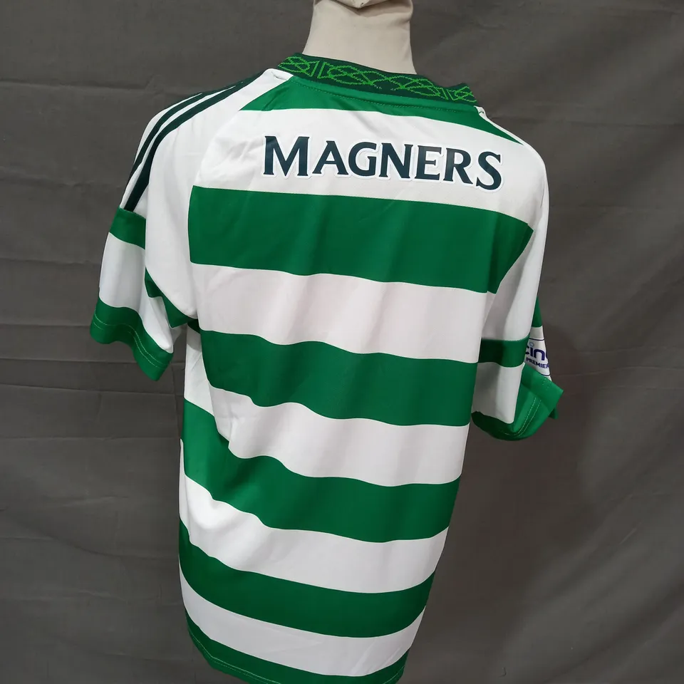 ADIDAS THE CELTIC FOOTBALL CLUB SHIRT - SMALL