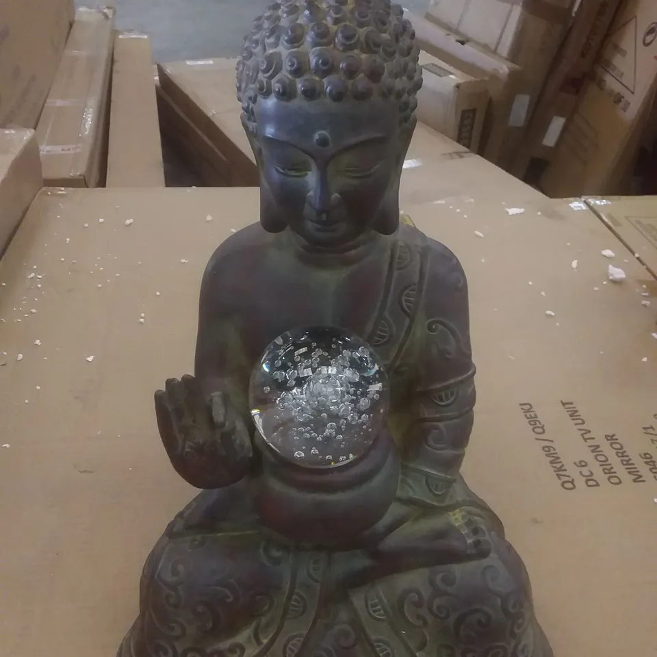 BOXED FULL BODY BRONZE BUDHA WITH LED