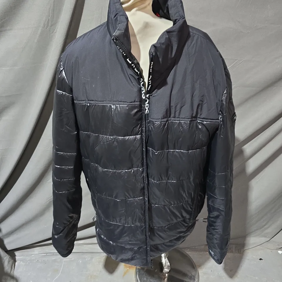 MICHAEL KORS PUFFER JACKET – BLACK, UK XL 