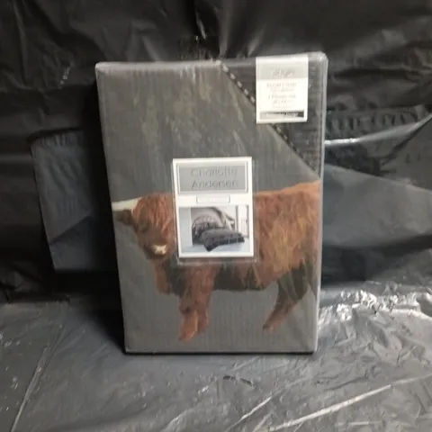 CHARLOTTE ANDERSEN SINGLE DUVET COVER – 135 X 200 CM, INCLUDES 1 PILLOWCASE, REVERSIBLE DESIGN