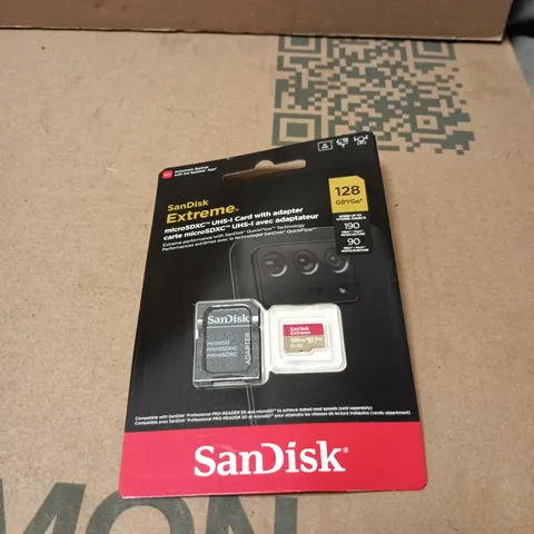 SANDISK EXTREME MICROSDXC UHS-I CARD WITH ADAPTER β 128GB