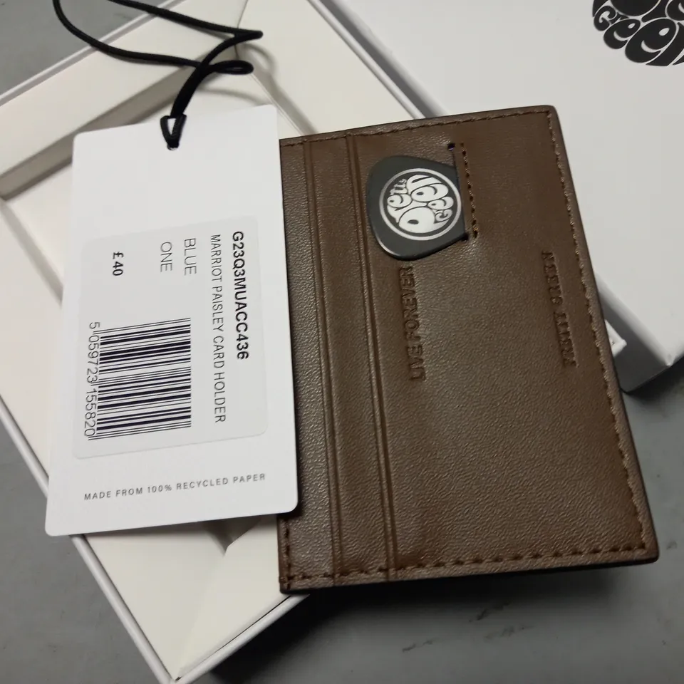 BOXED PRETTY GREEN MARRIOT PAISLEY CARD HOLDER