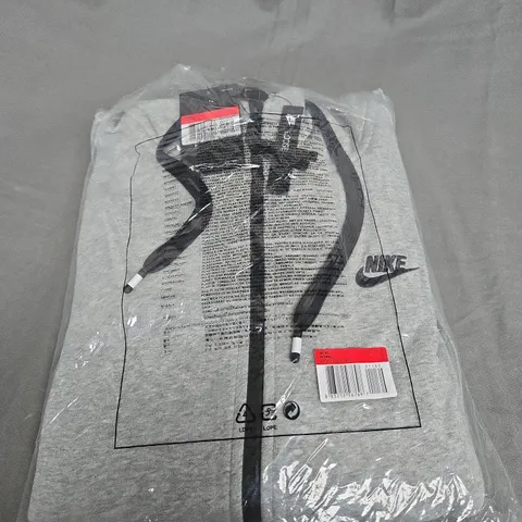 BAGGED NIKE LOGO ZIP HOODY SIZE L