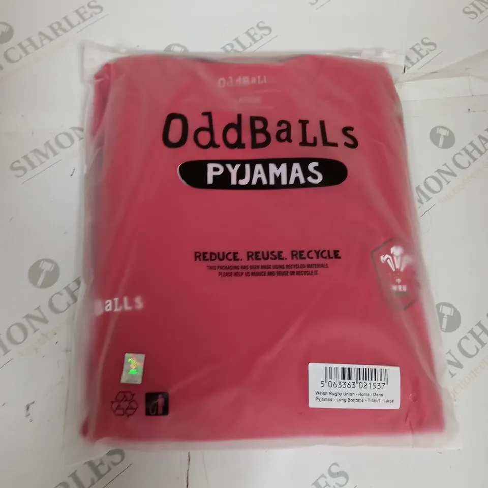 BAGGED ODDBALLS PYJAMAS SIZE L 