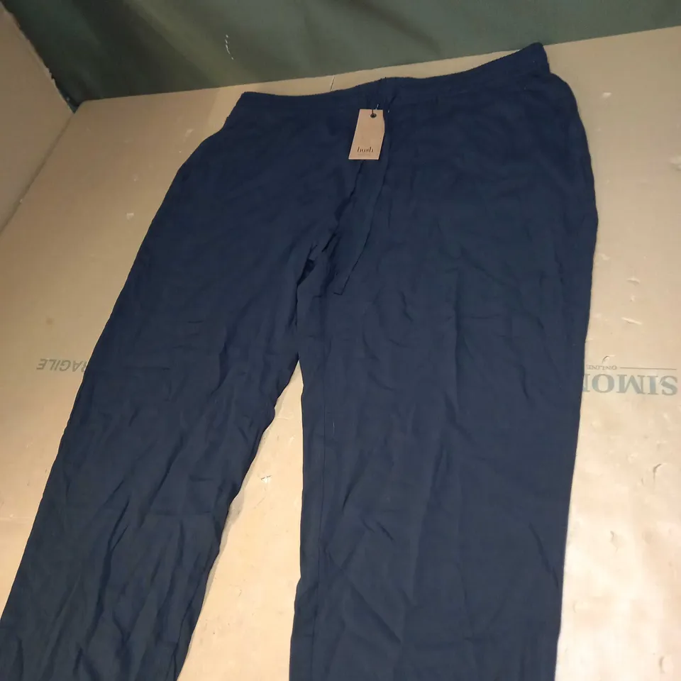 HUSH CROPPED EASY TROUSERS SIZE 14