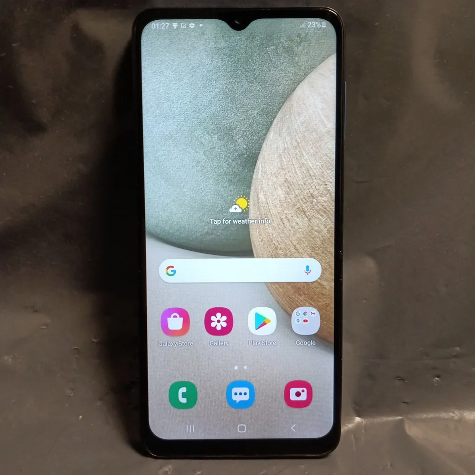 SAMSUNG GALAXY A12 MOBILE PHONE IN BLUE