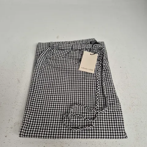 NOBODY'S CHILD REESE TROUSERS – SOFT BLACK, UK 10