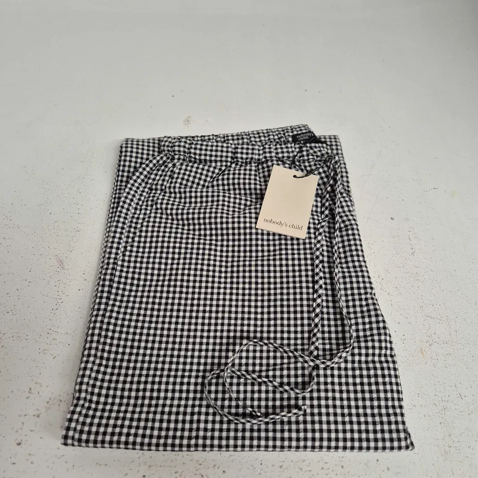 NOBODY'S CHILD REESE TROUSERS – SOFT BLACK, UK 10