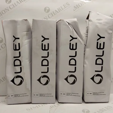 BOX OF APPROXIMATELY 4X 1L BRAND NEW BOXED OLDLEY STAINLESS STEEL DOUBLE WALL VACUUM INSULATED WATER BOTTLES