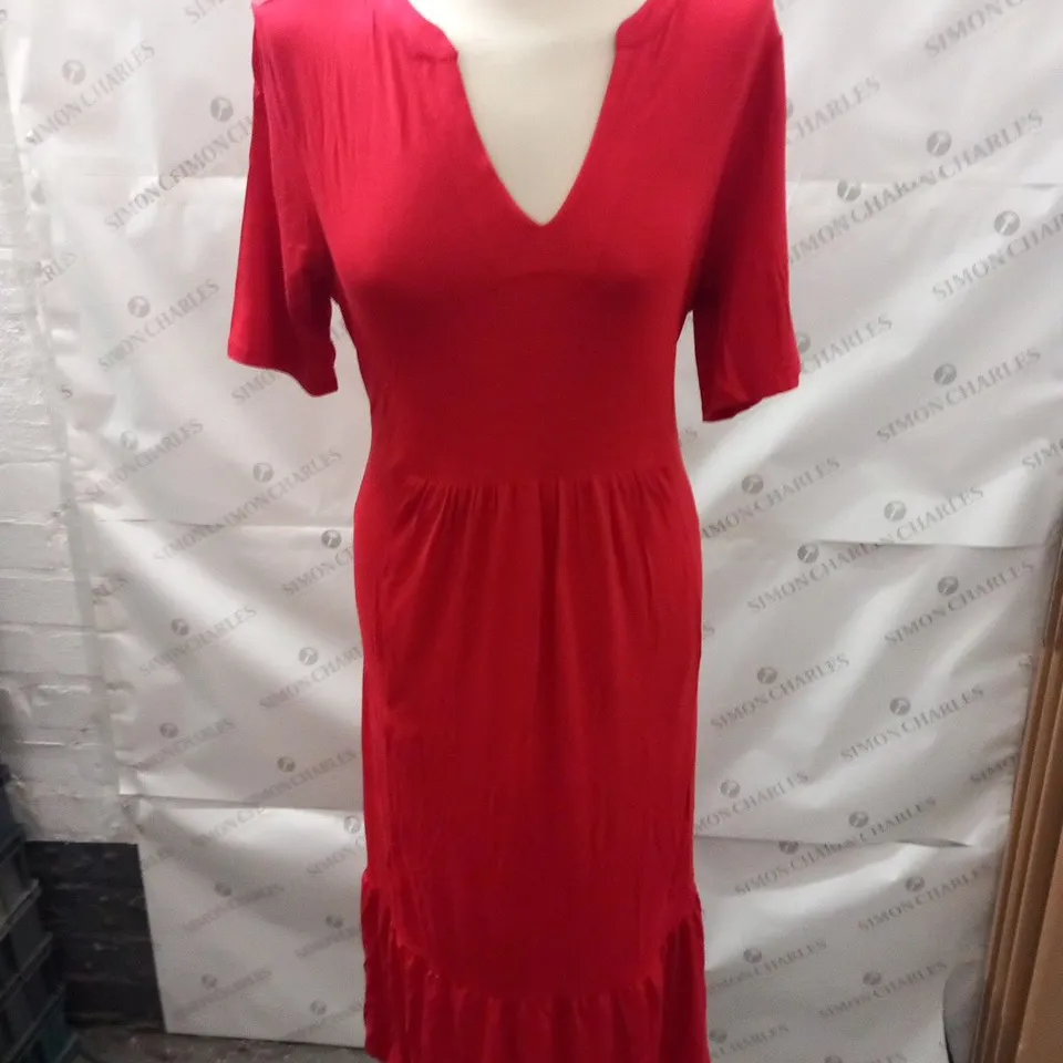 MAISON DE NIMES RED DRESS SIZE M