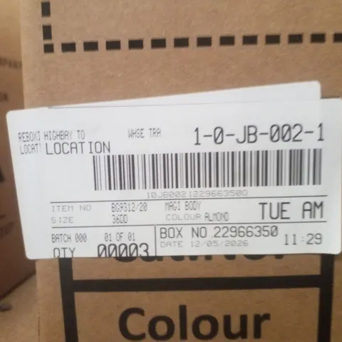 BOX CONTAINING APPROXIMATELY 3X BRAND NEW MAGISCULPT BODYSUITS - COLOUR ALMOND - SIZE 36DD