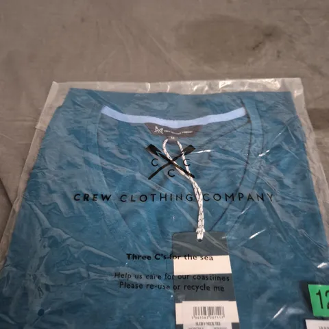 CREW CLOTHING COMPANY T-SHIRT – UK 12 - GREEN