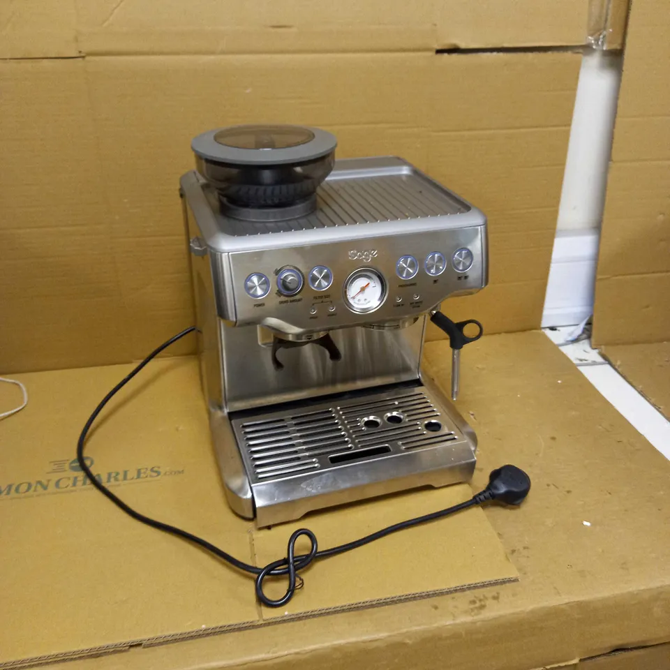 JOHN LEWIS SAGE BARISTA EXPRESS 