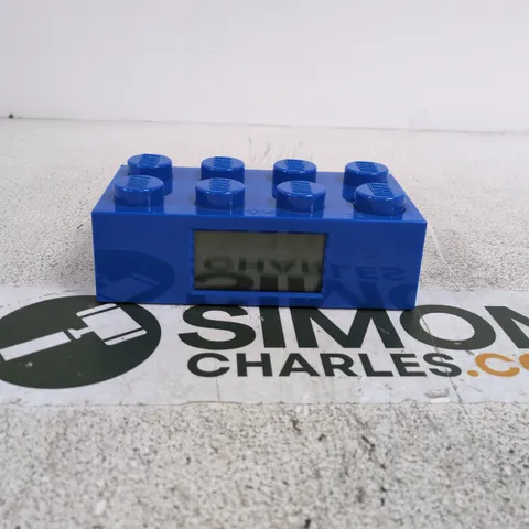 LEGO CHILDRENS ALARM CLOCK UNBOXED