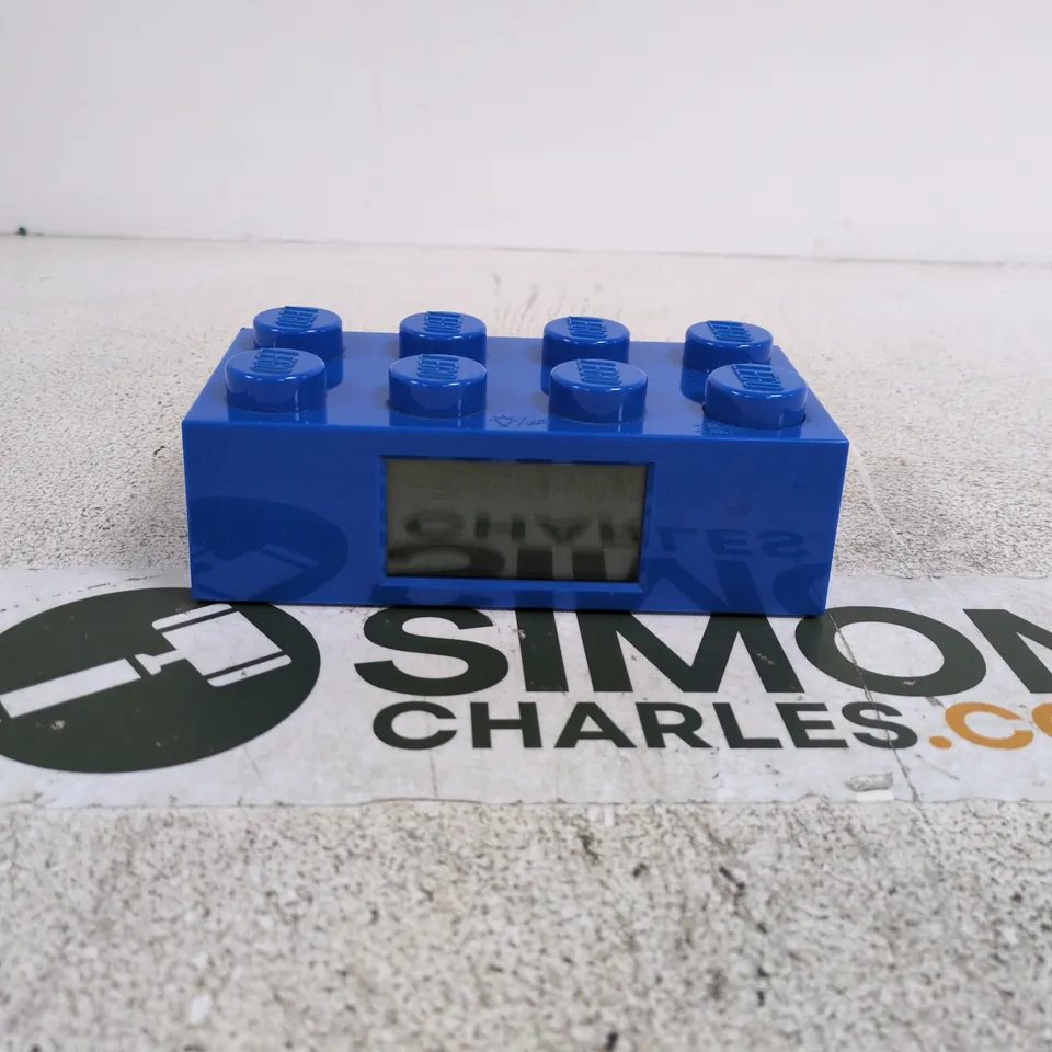 LEGO CHILDRENS ALARM CLOCK UNBOXED