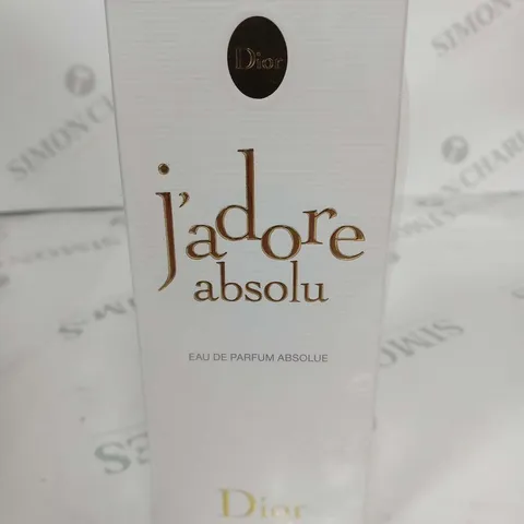 BOXED AND SEALED CHRISTIAN DIOR J'ADORE ABSOLU EDP 50ML FOR WOMEN
