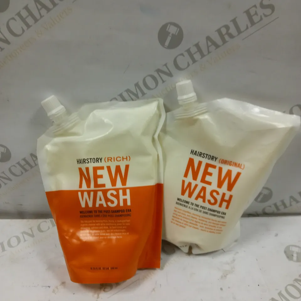 HAIRSTORY NEW WASH HAIR CLEANING CREAMS