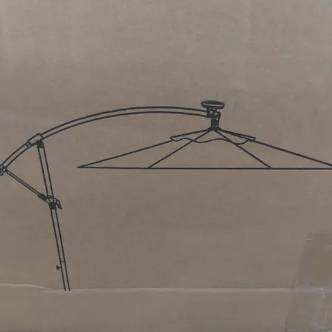 BOXED BREEINS SUN UMBRELLA - GREY (1 BOX)