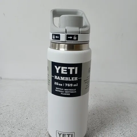 YETI RAMBLER BOTTLE 26OZ / 769 ML – WHITE
