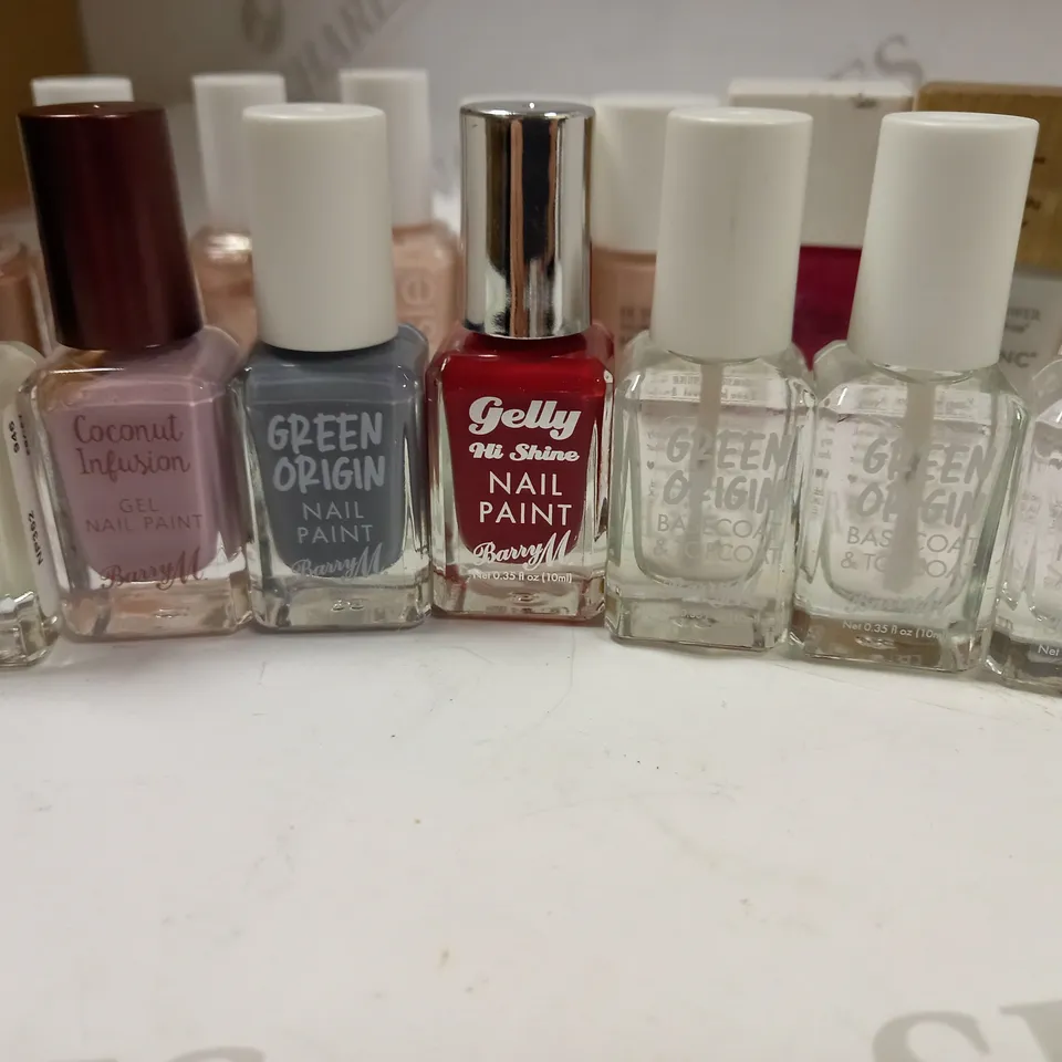 PREMIUM BRAND NAIL POLISHES APPROX. 20 ITEMS