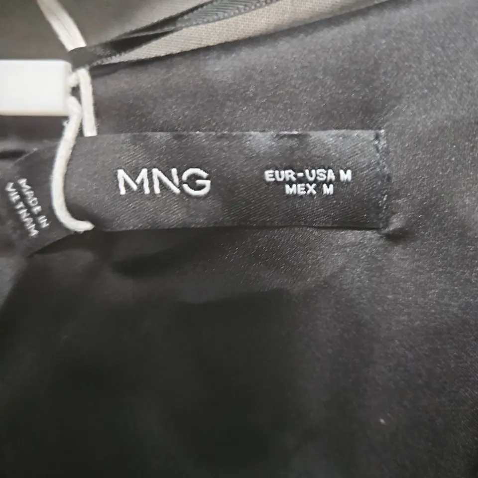 MNG BY MANGO WOMEN'S BLACK BELTED JUMPSUIT , SIZE M