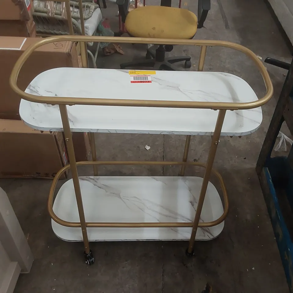 DESIGNER MARBLE EFFECT SERVING TRAY